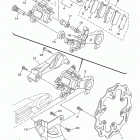 YZ125G YZ125G2 Задний суппорт