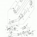 YZ450F YZ450FGL Выхлопная система