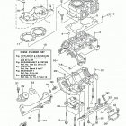 WAVERUNNER SUPER JET SJ700BR Цилиндр & Картер