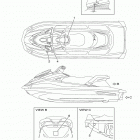 VXS VX1800R Наклейки предупреждения