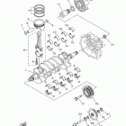 FX SVHO FC1800R Коленчатый вал & Поршень