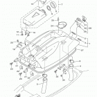 WAVERUNNER SUPER JET SJ700BR Engine hatch