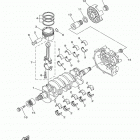 AR240 SXT1800CN/SXT1800BN/SXT1800AN Коленчатый вал & Поршень