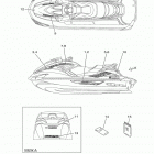 WAVERUNNER FZS GX1800AR Наклейки