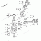 F200XA Crankshaft Piston