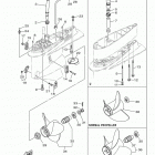 F250NCA 0115 Lower casing drive 4
