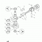 F30LEHA 0115 Коленчатый вал и Поршень