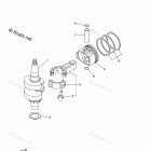 F2.5MSH Crankshaft Piston