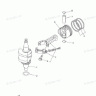 F6SMHA Crankshaft Piston