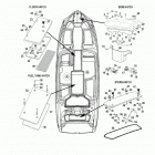 242 LIMITED S SAT1800GP/SAT1800HP/SAT1800KP Deck hatch 1