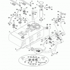 AR210 LAT1100AN Топливный бак