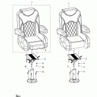 242 LIMITED S SAT1800GP/SAT1800HP/SAT1800KP Поворотные сидения
