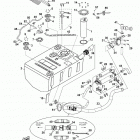 SX190 EARLY RX1800CM/RX1800DM Топливный бак