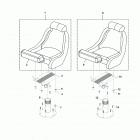 SX210 LAT1100BN Поворотные сидения