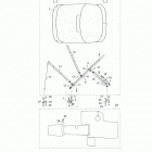 SX192 RM1800CM/RM1800DM Bimini top   /   carpet
