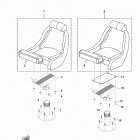 212SS XAT1800CM Поворотные сидения