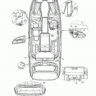 AR240 HIGH OUTPUT SXT1800CL/SXT1800AL/SXT1800BL Наклейки предупреждения