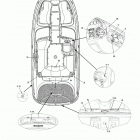 SX210 FRT1100BJ Наклейки предупреждения