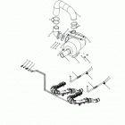 SX210 FRT1100BJ Выхлопная система 3