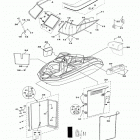 AR240 HIGH OUTPUT SXT1800CK/SXT1800AK/SXT1800BK Рулевой отсек