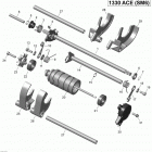Spyder F3 SM6 shifting system