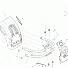 Spyder F3-S SE6 body and accessories rear fender