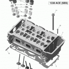 Spyder RT SE6 Головка цилиндров
