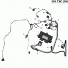 Spyder RSS SM5 Жгут проводов и электрический блок