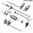 Spyder RT SM6 shifting system