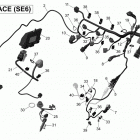 Spyder F3-S SE6 Жгут проводов и электрический блок
