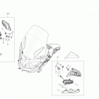 Spyder RT SE6 body and accessories mirror