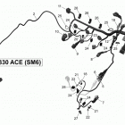 Spyder F3 SM6 Жгут проводов и электрический блок