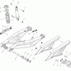 Spyder F3-S SE6 Подвеска задняя