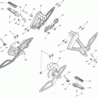 Spyder RSS SE5 body and accessories footrest