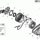 Spyder RSS SM5 magneto and electric starter 2-4