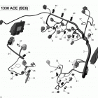 Spyder RT SE6 Жгут проводов и электрический блок