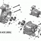 Spyder F3-S SE6 gearbox housing
