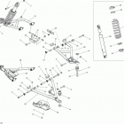 Outlander 6X6 - 1000 EFI Передняя подвеска