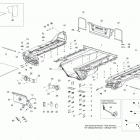 Outlander 6X6 - 1000 EFI Задний ящик для поклажи