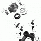 Outlander - Outlander MAX Коллектор воздухозаборника и корпус дросселя