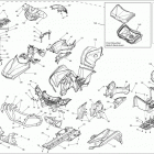 Outlander 6X6 - 1000 EFI Кузовные детали передний вид