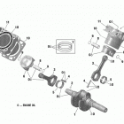 Outlander - Outlander MAX Коленвал и поршни