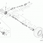 Outlander 6X6 - 1000 EFI Привод задний