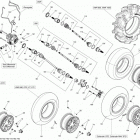 Outlander MAX 1000 EFI Привод передний