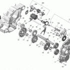 Outlander 650 EFI Коробка передач