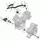 Outlander 6X6 1000 EFI Система охлаждения