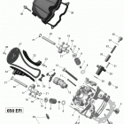 Outlander 650 EFI Головка цилиндров