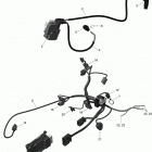 Outlander L MAX 500 EFI engine harness and electronic module outlander max
