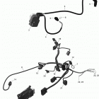 Outlander MAX 800R EFI engine harness and electronic module outlander max