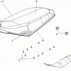Outlander 6X6 1000 EFI Сидение